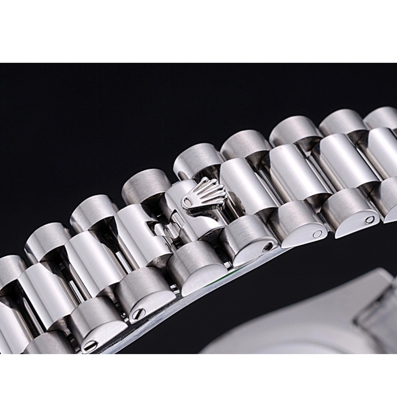 Aaa fake watches Bracelet White Stainless 622547 Dial Rolex Day-Date Steel 1026